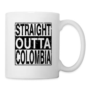 Colombia Straight outta Colombia - Mug - white - Right