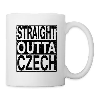 Czech Republic Straight outta Czech Republic - Mug - white - Right
