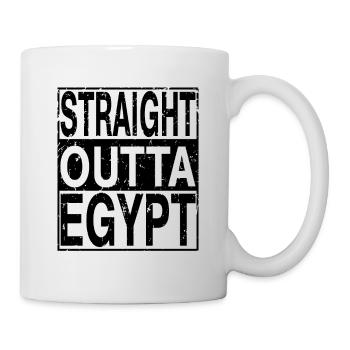 Egypt Straight outta Egypt - Mug - white - Right