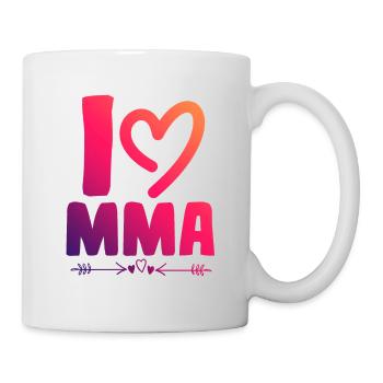 J’aime Mma - Mug blanc - blanc - Droite
