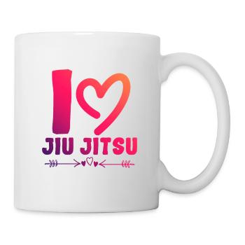 J’adore le Jiu Jitsu - Mug blanc - blanc - Droite