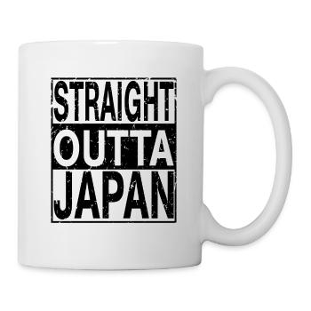 Japan Straight outta Japan - Tasse - Weiß - Rechts