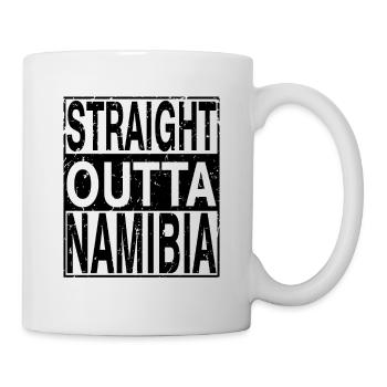 Italy Straight outta Italy - Mug - white - Right