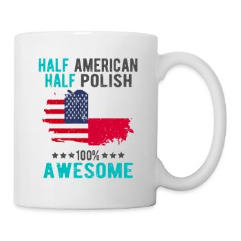 Half American Half Singaporean - Mug - white - Right
