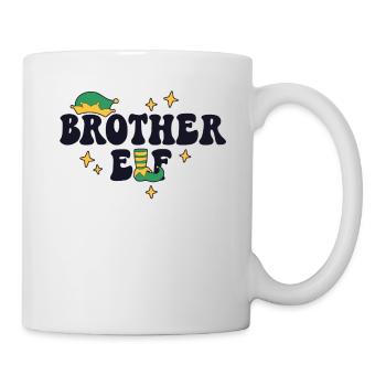 Bruder Elf Passende Familie Weihnachtsgruppe Weihnachten - Tasse - Weiß - Rechts