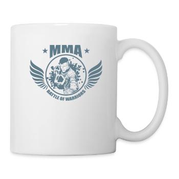MMA Battle of Warriors Arts martiaux mixtes - Mug blanc - blanc - Droite