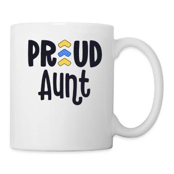 Proud Aunt Down Syndrome Grandma Family T21 - Mug - white - Right
