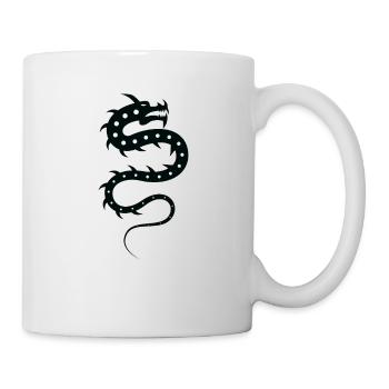 Dragon Snake Zodiac Sign - Mug - white - Right