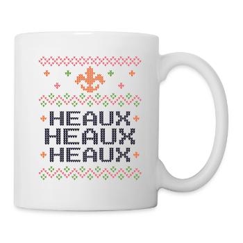 Hässliche Cajun Weihnachten Weihnachten New Orleans Southern - Tasse - Weiß - Rechts