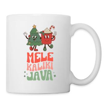 Christmas Coffee Lover Mele Kalikimaka Hawaiian - Mug - white - Right