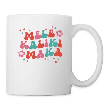 Retro Mele Kalikimaka Christmas In Hawaii - Mug - white - Right