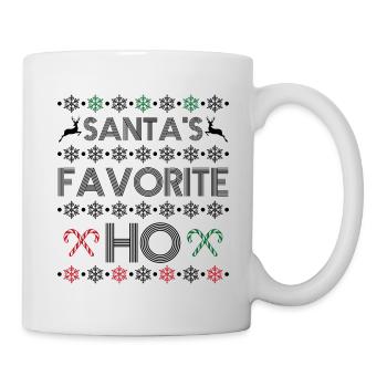 Santa's favorite ho - Mug - white - Right