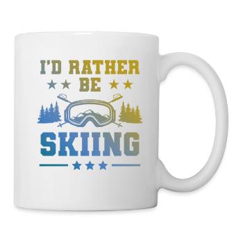 Ski Skiing - Mug - white - Right