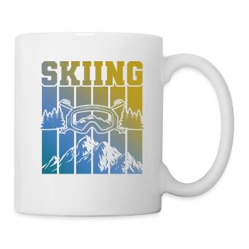 Ski Skiing - Mug - white - Right