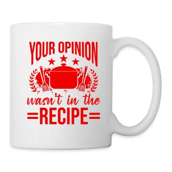 Cooking Recipe - Mug - white - Right