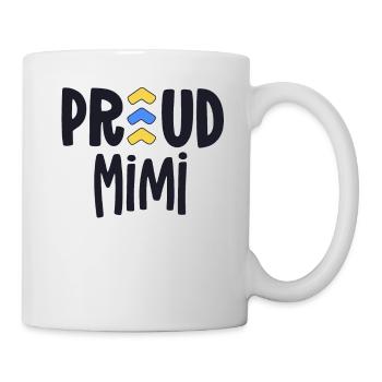 Proud Mimi Down Syndrome Grandma Family T21 - Mug - white - Right