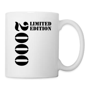 2000 Limited Edition Birthday Gift Wife Husband - Mug - white - Right