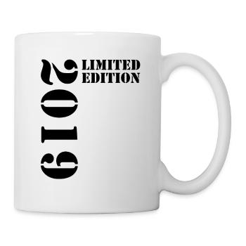 2019 Édition Limitée Anniversaire Cadeau Décoration - Mug blanc - blanc - Droite