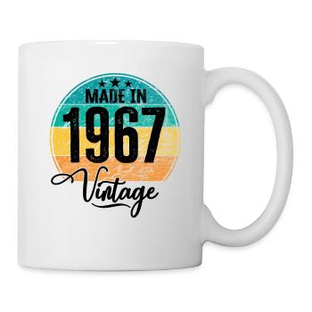 Vintage Made in 1967 Year of birth 1967 Birthday - Mug - white - Right