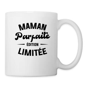 Maman parfaite édition limitée - Mug blanc - blanc - Droite
