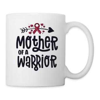 Mother Of A Warrior Vascular Malformation - Mug - white - Right