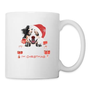 Australian Shepherd julemarked - Kop/krus - hvid - Højre