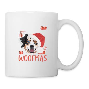 Australian Shepherd Merry Christmas - Mug - white - Right
