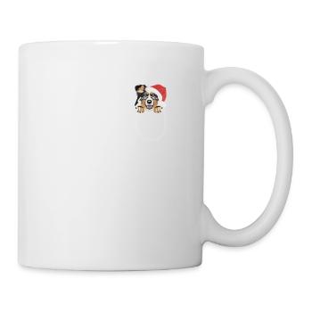 Australian Shepherd Merry Christmas - Mug - white - Right