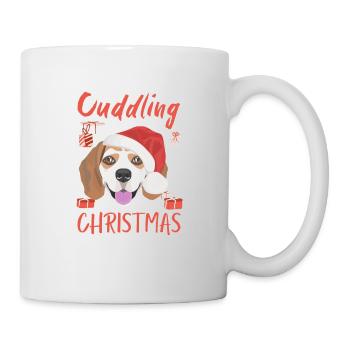 Beagle Merry Christmas - Mug - white - Right