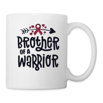 Brother Of A Warrior Vascular Malformation - Mug - white - Right