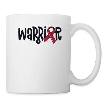 Vascular Malformation Warrior Burgundy Hemangioma - Mug - white - Right