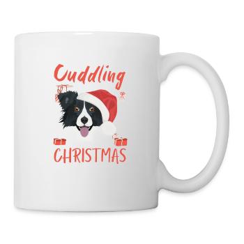 Border Collie Merry Christmas - Mug - white - Right