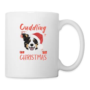 Border Collie Merry Christmas - Mug - white - Right