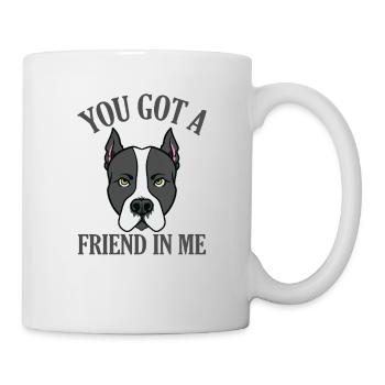Staffordshire Terrier You got a Friend in Me Dog - Mug - white - Right