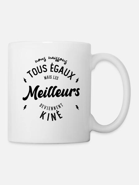 Les meilleurs deviennent kiné - Mug blanc - blanc