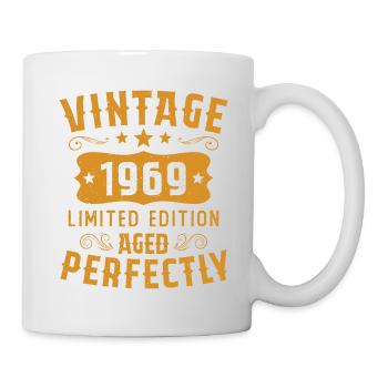 Vintage 1969 Édition Limitée Cadeau D'anniversaire - Mug blanc - blanc - Droite