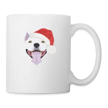 Bull Terrier Merry Christmas - Mug - white - Right