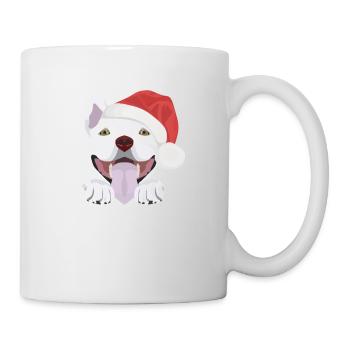 Bull Terrier Merry Christmas - Mug - white - Right