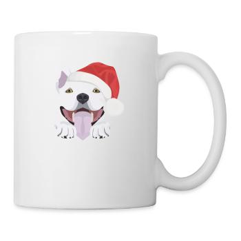 Bull Terrier Merry Christmas - Mug - white - Right