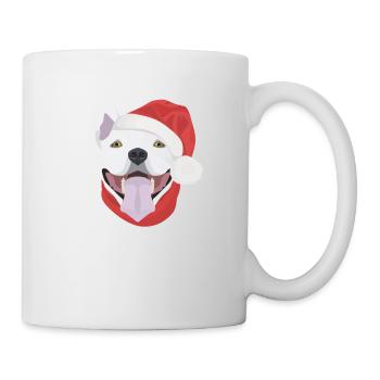 Bull Terrier Merry Christmas - Mug - white - Right