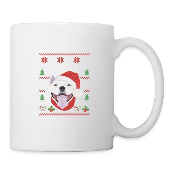 Bull Terrier Merry Christmas - Mug - white - Right