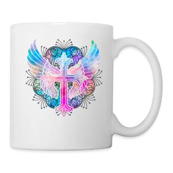Christianity Cross - Mug - white - Right