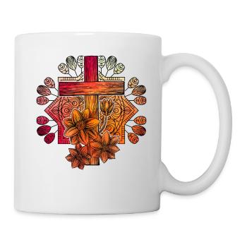 Christianity Cross - Mug - white - Right