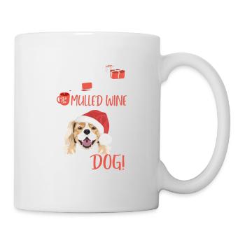 King Charles Spaniel Vin chaud Noël - Mug blanc - blanc - Droite