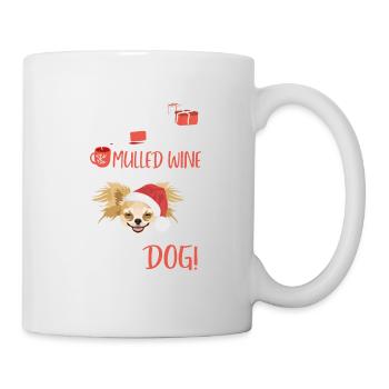 Chihuahua Mulled Wine Christmas - Mug - white - Right