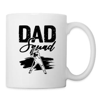 baseball dad squad - Tasse - Weiß - Rechts