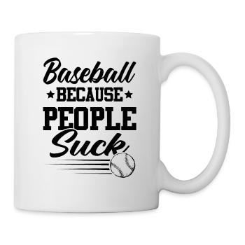 Baseball Slogan - Mug - white - Right