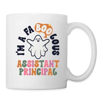 Faboolous Assistant Principal Retro Halloween - Mug - white - Right