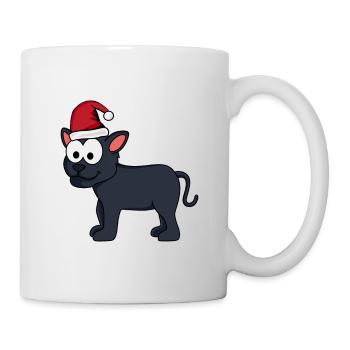 Panther Comic Christmas - Mug blanc - blanc - Droite