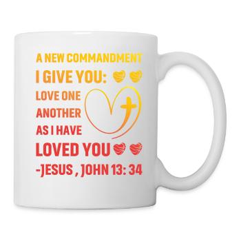 Citation du christianisme - Mug blanc - blanc - Droite